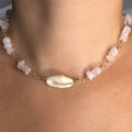 Flamingo Tongue choker